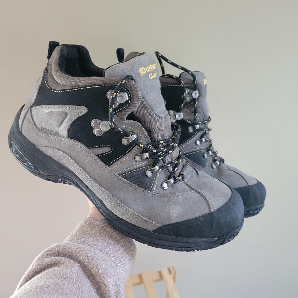 Dunham Cloud Leather Hiking Boots Size 10.5 (4E Width) Extra Wide